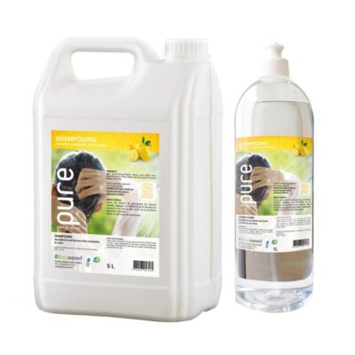 Shampoing doux parfumé aux huiles essentielles de citrus - 5 Litres / 1 Litre