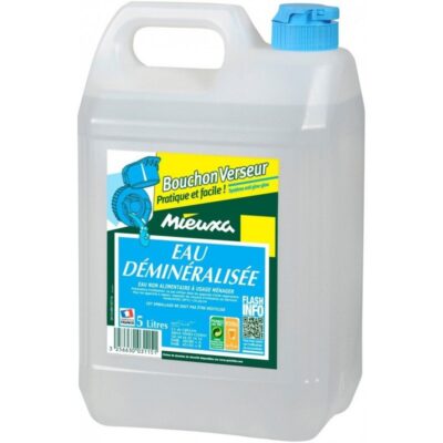 Eau déminéralisée 5L