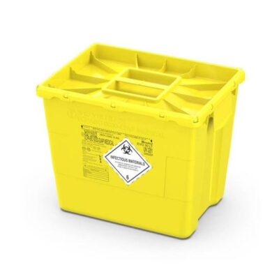 Collecteurs de déchets médicaux evo 30L mono jaune